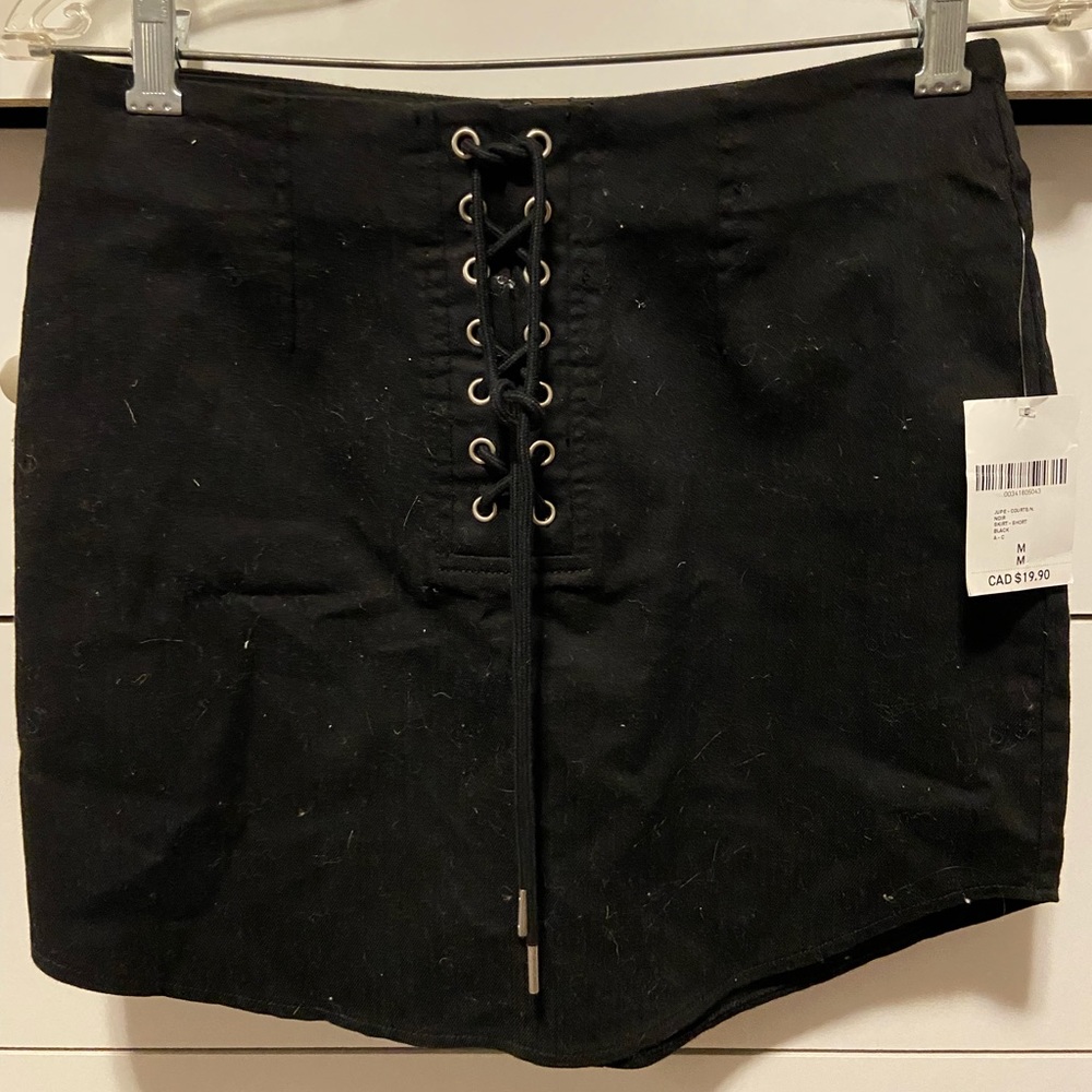 Forever 21 lace up skirt